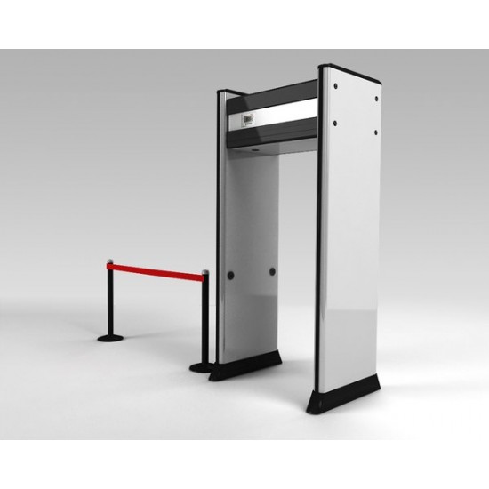 walk through door frame metal detector 33 zone Airport Security Body Scan